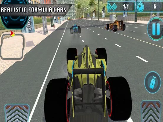 Изображение игры: Formula Car Driving