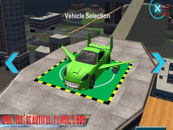 Изображение игры: Flying Car Real Driving