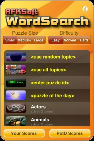 Изображение игры: WordSearch Puzzle
