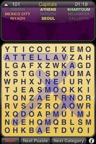 Изображение игры: WordSearch Puzzle