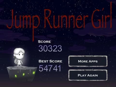 Изображение игры: Jump Runner Girl