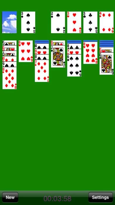 Изображение игры: iSolitaire ( Solitaire Classic )