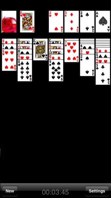 Изображение игры: iSolitaire ( Solitaire Classic )