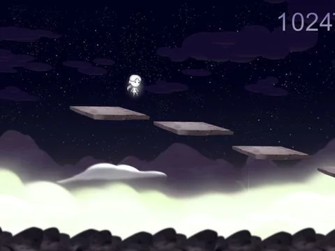 Изображение игры: Jump Runner Girl