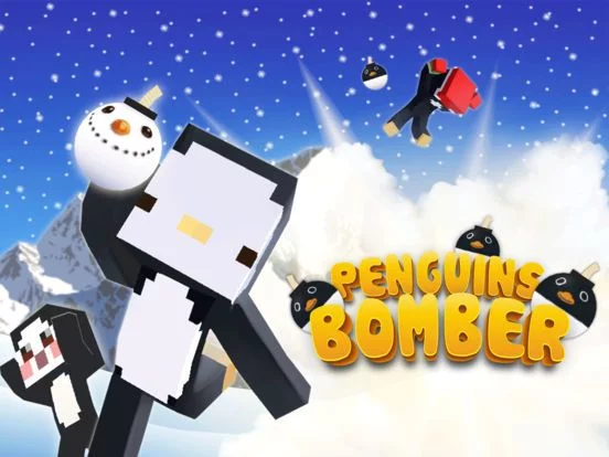 Изображение игры: Cute Penguins Bomber 3D Games