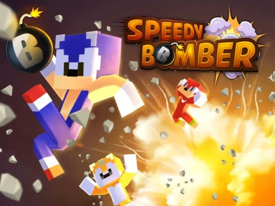 Изображение игры: Blue Speed Skins Bomber 3D Games