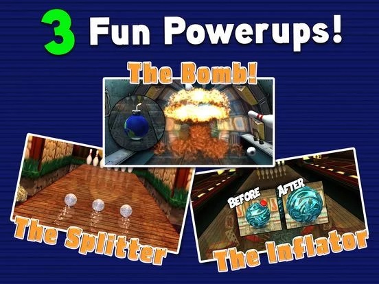 Изображение игры: Gutterball: Golden Pin Bowling HD Lite