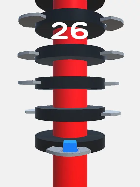 Изображение игры: Rolly Stairs