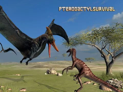 Изображение игры: Pterodactyl Survival Simulator
