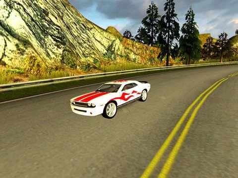 Изображение игры: ULTRA Duty Car Racing