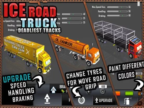 Изображение игры: Ice Road Truck Simulator Race