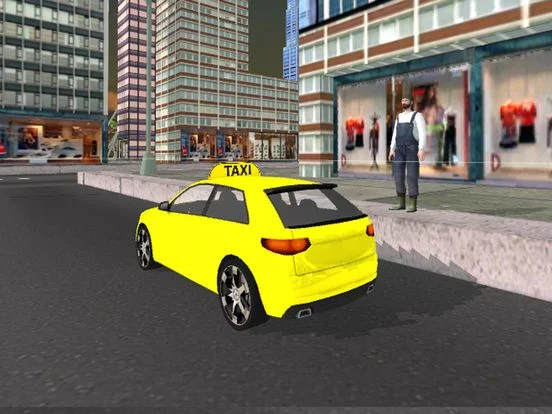 Изображение игры: City Taxi Car Driver Simulator