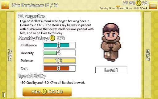 Изображение игры: Fiz: The Brewery Management Game