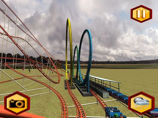 Изображение игры: Crazy Roller Coaster Simulator 2016