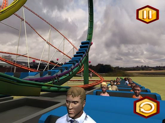 Изображение игры: Crazy Roller Coaster Simulator 2016