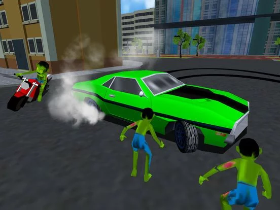 Изображение игры: Drift Cars Vs Zombies - Kill eXtreme Undead in this Apocalypse Outbreak Racing Simulator Game FREE