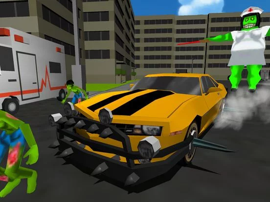 Изображение игры: Drift Cars Vs Zombies - Kill eXtreme Undead in this Apocalypse Outbreak Racing Simulator Game FREE