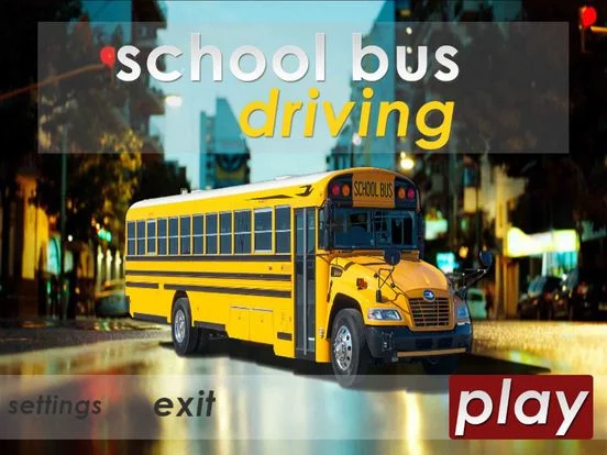 Изображение игры: School Bus Driving