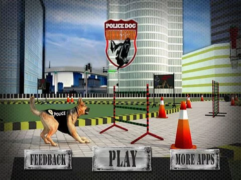 Изображение игры: Police Dog Training School