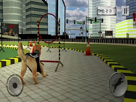 Изображение игры: Police Dog Training School