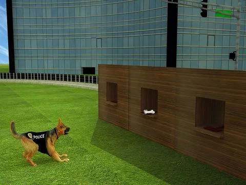 Изображение игры: Police Dog Training School