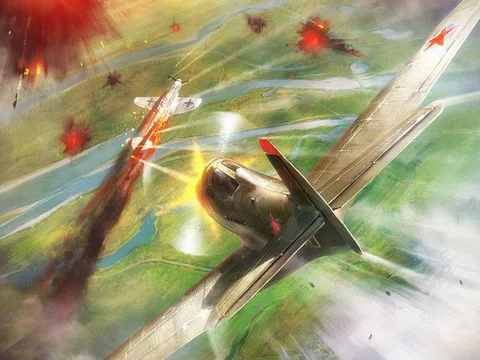 Изображение игры: 3D Sky Dive: A-26 Invader