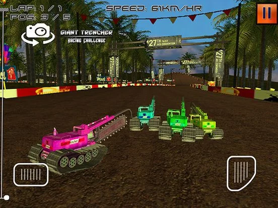 Изображение игры: Giant Trencher Racing Challenge