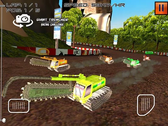 Изображение игры: Giant Trencher Racing Challenge