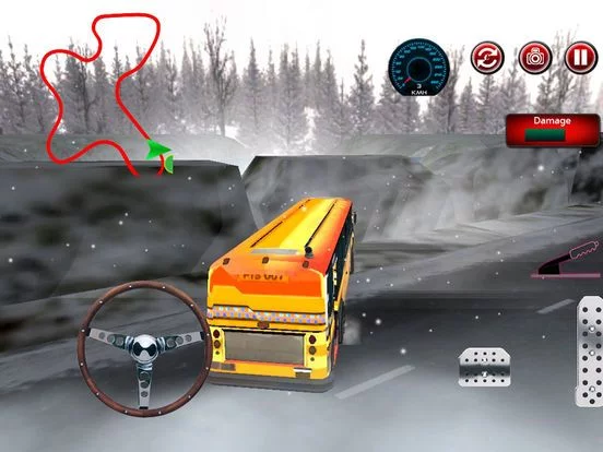 Изображение игры: Fastlane Bus Driving Adventure