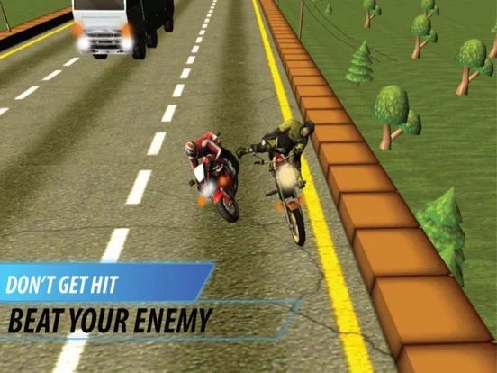 Изображение игры: Bike Rider Highway Stunt Racing Attack