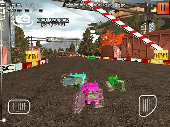 Изображение игры: Giant Trencher Racing Challenge