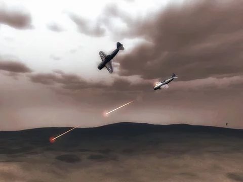 Изображение игры: 3D Sky Dive: A-26 Invader