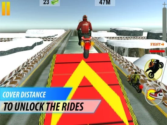 Изображение игры: Bike Rider Highway Stunt Racing Attack