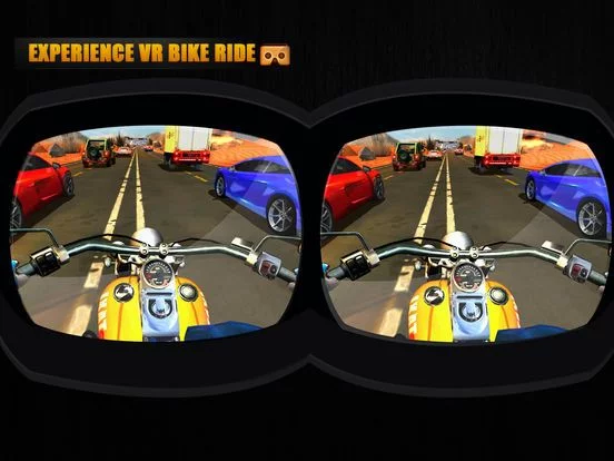 Изображение игры: VR Highway Moto Bike Racer