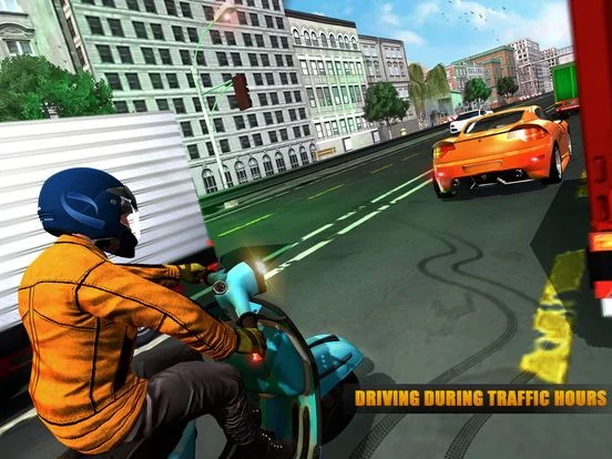 Изображение игры: VR Highway Moto Bike Racer