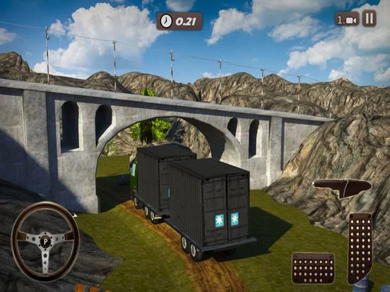 Изображение игры: Extreme Cargo Transport Truck Driver & Forklift Crane Operator Game
