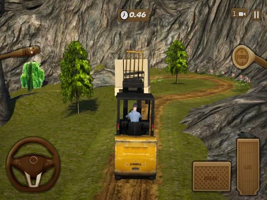 Изображение игры: Extreme Cargo Transport Truck Driver & Forklift Crane Operator Game
