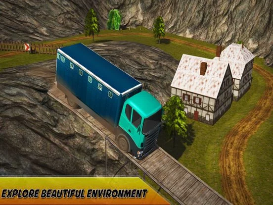 Изображение игры: Extreme Cargo Transport Truck Driver & Forklift Crane Operator Game