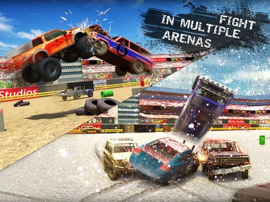 Изображение игры: Xtreme Demolition Derby Racing Car Crash Simulator