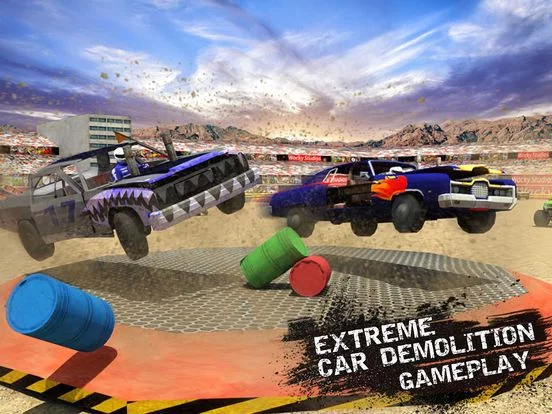 Изображение игры: Xtreme Demolition Derby Racing Car Crash Simulator