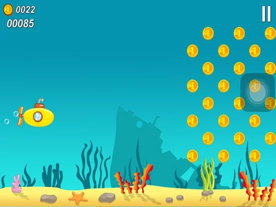 Изображение игры: Submarine Runner