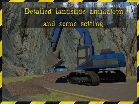 Изображение игры: Excavator Transporter Rescue 3D Simulator- Be ready to rescue cars in this extreme high powered excavator transporter game