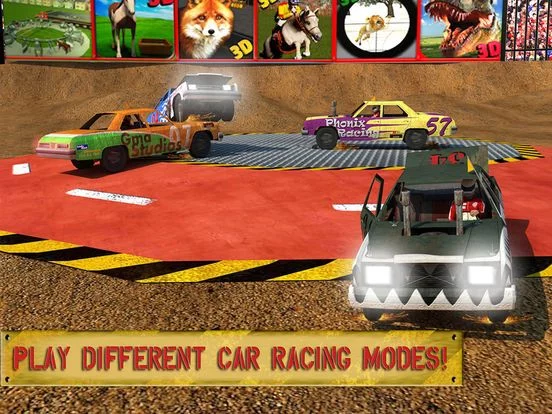 Изображение игры: Mad Car Crash Racing Demolition Derby