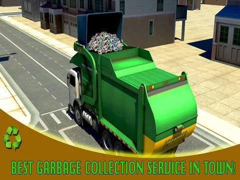 Изображение игры: City Garbage Truck Simulator
