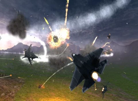 Изображение игры: Arid Gryphon - Flight Simulator - Fly & Fight