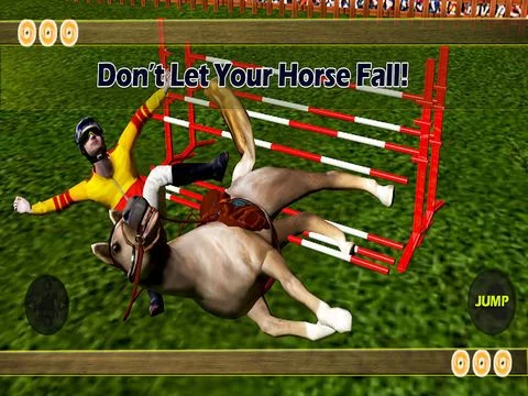 Изображение игры: My horse riding derby - Become horse master in a real equestrian fence jumping show