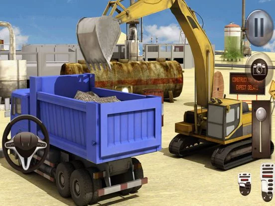 Изображение игры: Road Construction Town Builder: Dump Truck Driver