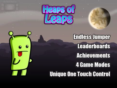 Изображение игры: Heaps of Leaps - Free