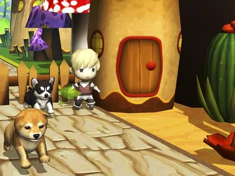 Изображение игры: Puppy Race for Kids First Steps
