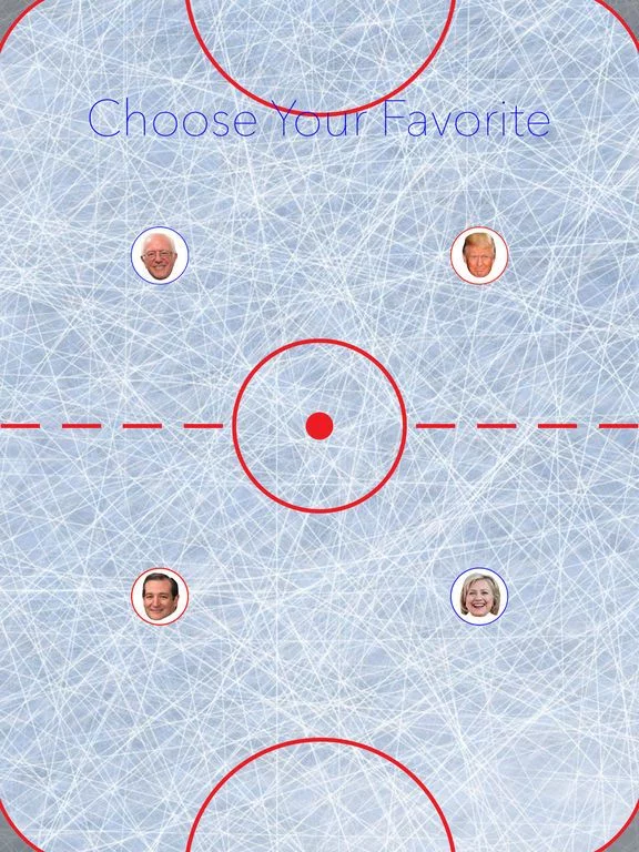 Изображение игры: President Air Hockey